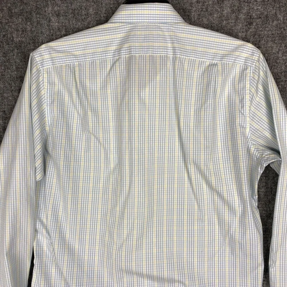 J Crew Academia Shirt Men L‎ Wrinkle Free Classic Fit Smart Thompson Shirtings
